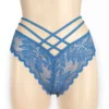 355 - Double Crossover G-String - Blue