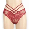 355 - Double Crossover G-String - Wine