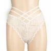 355 - Double Crossover G-String - White
