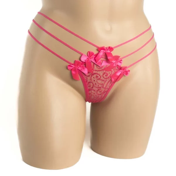 356 - Floral Bow G-String - Image 6