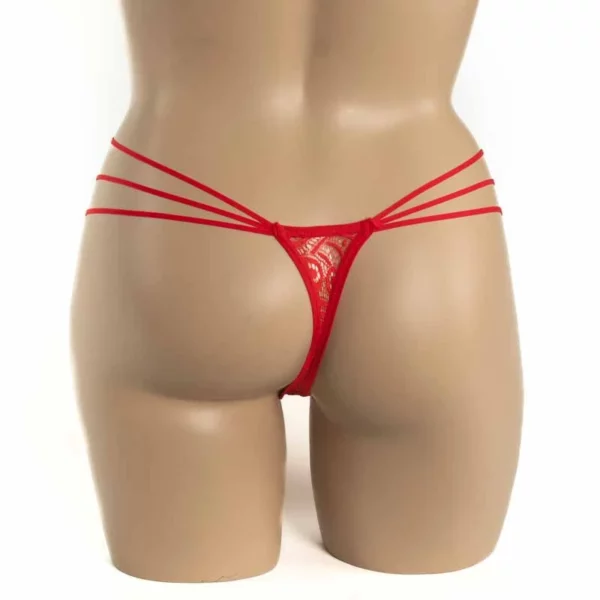 356 - Floral Bow G-String - Image 4