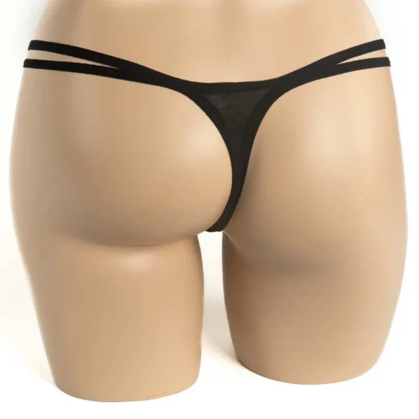 357 – Open Floral G-String - Image 12