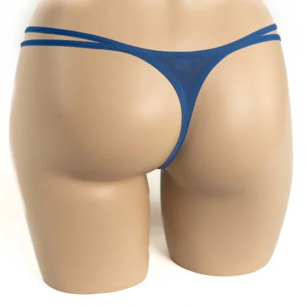 357 – Open Floral G-String - Image 11