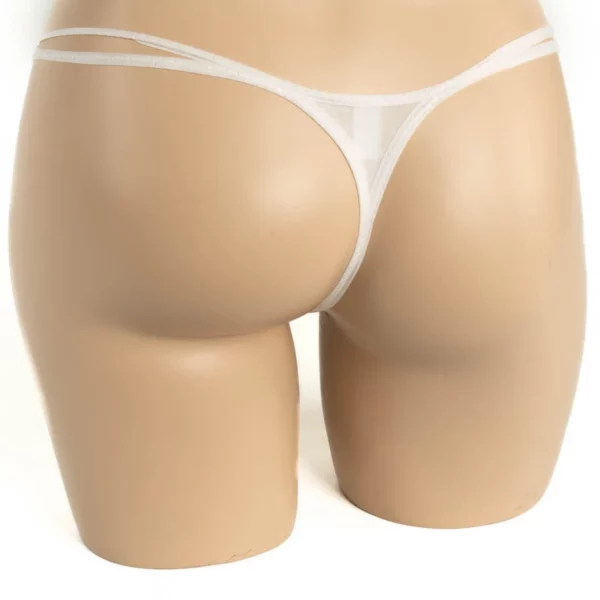 357 – Open Floral G-String - Image 2