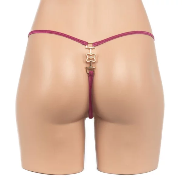 358 -  Jewelled Lace G-String - Image 12