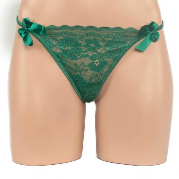 358 -  Jewelled Lace G-String - Image 13