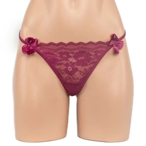 358 -  Jewelled Lace G-String - Image 11