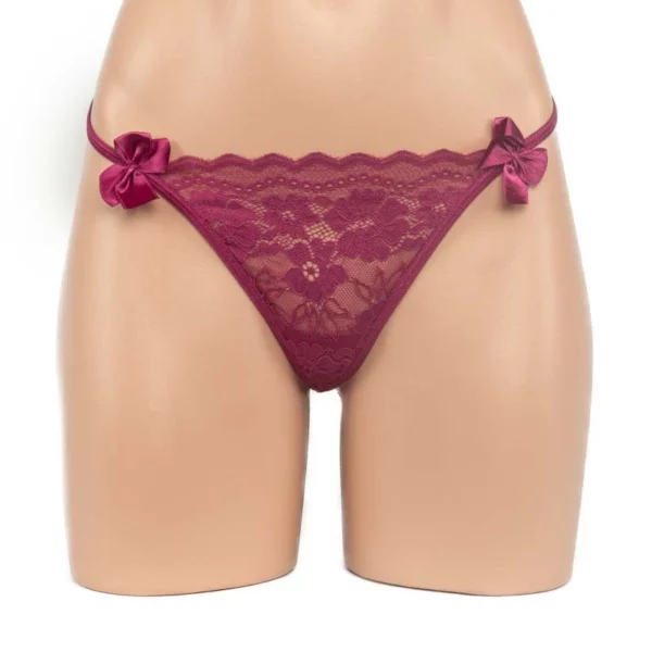 358 -  Jewelled Lace G-String - Image 10