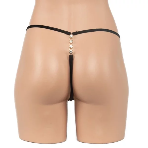 359 - Diamonte Mesh G-String - Image 2