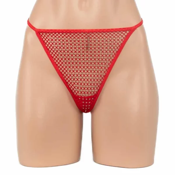 359 - Diamonte Mesh G-String - Image 12