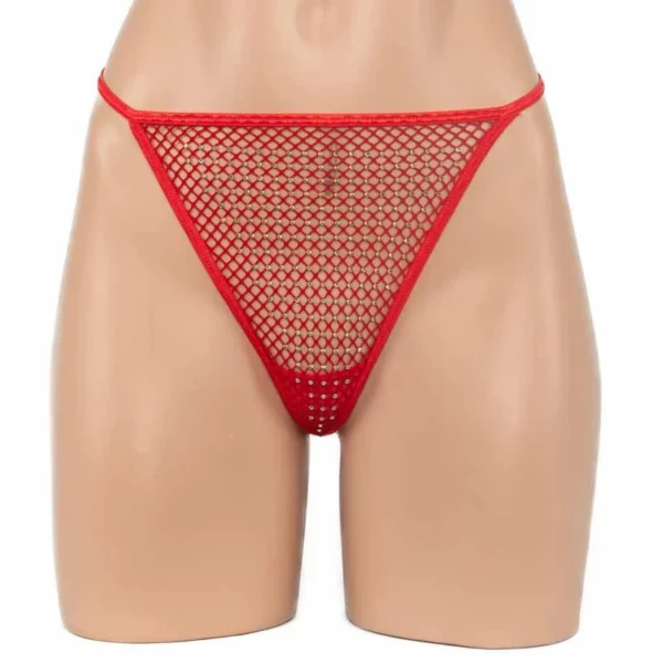359 - Diamonte Mesh G-String - Image 9