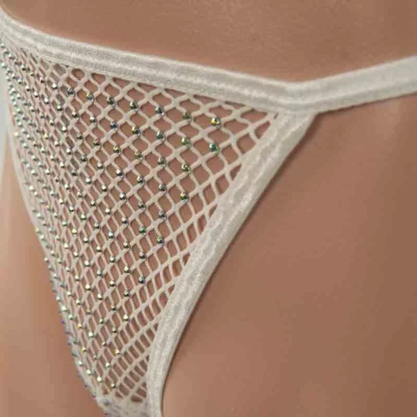 359 - Diamonte Mesh G-String - Image 4