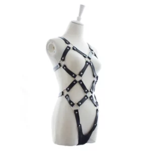 4239 - Leather Strap One Piece - One Size