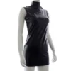 4240 - Halterneck Wetlook Dress