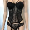 533 - Soft Corset - Black