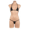 547 - Micro Bikini Set - One Size (8-12), Black