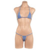 547 - Micro Bikini Set - One Size (8-12), Purple