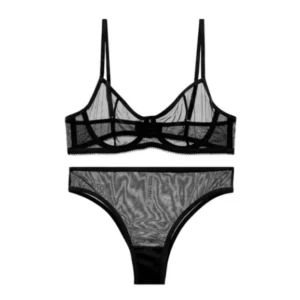 563 - Mesh Bra & G-String Set