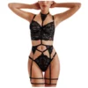 566BX - 3 Piece Lace Strap Set - L