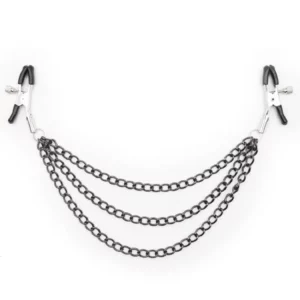 N141 - Nipple Clamps with 3 Chains