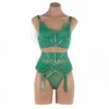 593 - GISELLE 3 Piece Set - S, Green