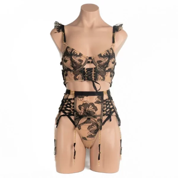 597 - MARGO 3 Piece Frill Set