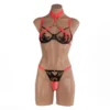 598 - NIKITA 2 Piece Set with Choker - M, Black