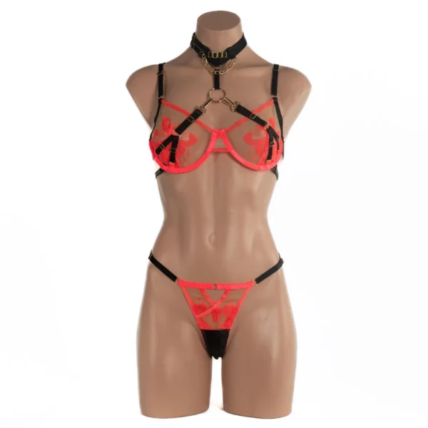 598 - NIKITA 2 Piece Set with Choker - Image 9