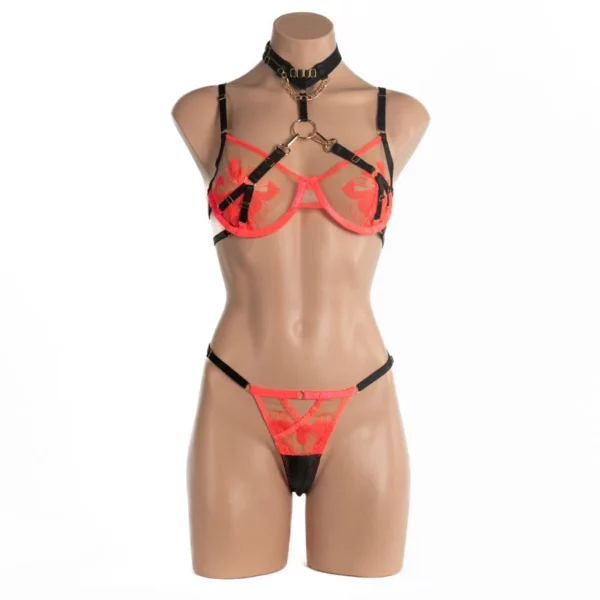 598 - NIKITA 2 Piece Set with Choker - Image 7