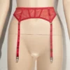 856 - Mesh Suspender - S, Red