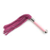 W207 - Glossy Handle Flogger - 38cm - Pink