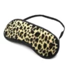 B100 - Satin Blindfold - Leopard Brown