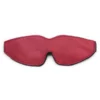 B104 - Satin Shaped Blindfold - Red