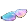 B104 - Satin Shaped Blindfold - Rainbow