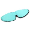 B104 - Satin Shaped Blindfold - Turquoise