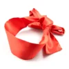 B107 - Satin Tie Blindfold - Red