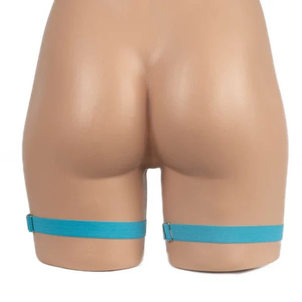 1004 - Faux Leather Heart Garter Pair - Image 13