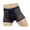 2311B - Men's Diamond Mesh Boxer - S, Navy