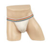 284 - Men's Rainbow Jockstrap - S, White