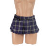107 - Tartan School Girl Skirt - S-M (8-10), Purple