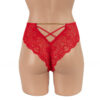 361 - Chain Back Cheeky Brief - Red