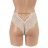 361 - Chain Back Cheeky Brief - White