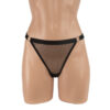 362 - Adjustable Mesh G-String S-XL - Black