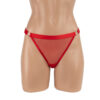 362 - Adjustable Mesh G-String S-XL - Red
