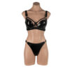 603 Tatiana - 3 Piece Black Collection - 10, Crutchless Brief