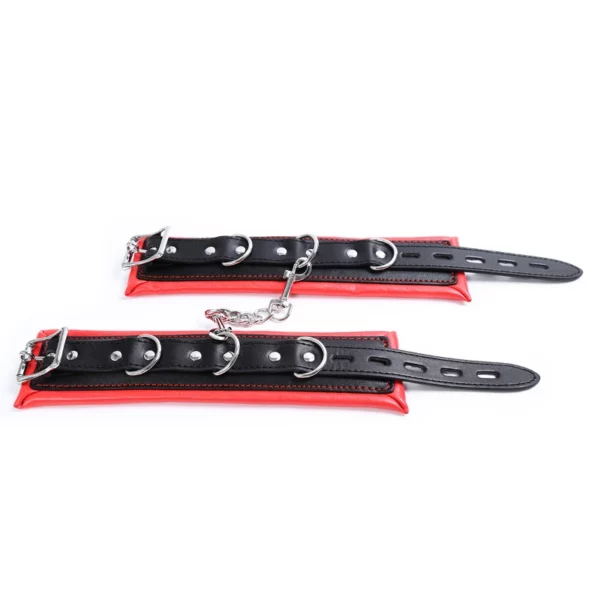 L120 - Padded Leather Cuffs and Collar - Image 11