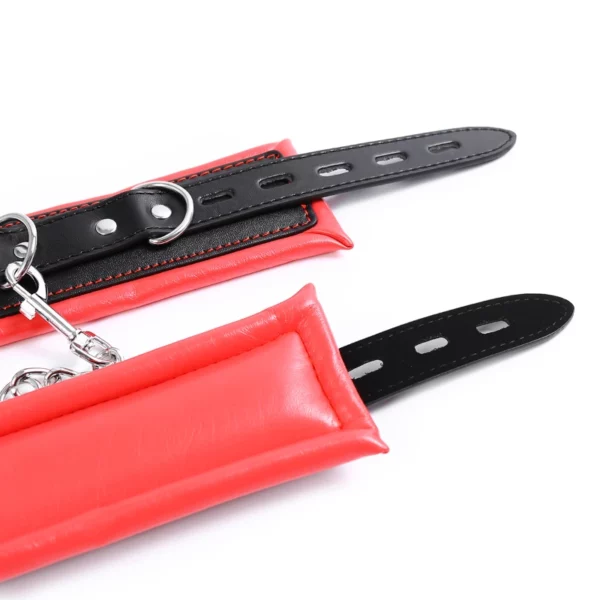 L120 - Padded Leather Cuffs and Collar - Image 9