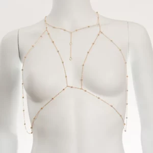 J112 - Diamonte Chain Bra