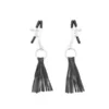 N111 - Nipple Clamp with Leather Tassels