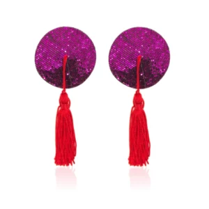 N202 - Circle Tassle Nipple Covers